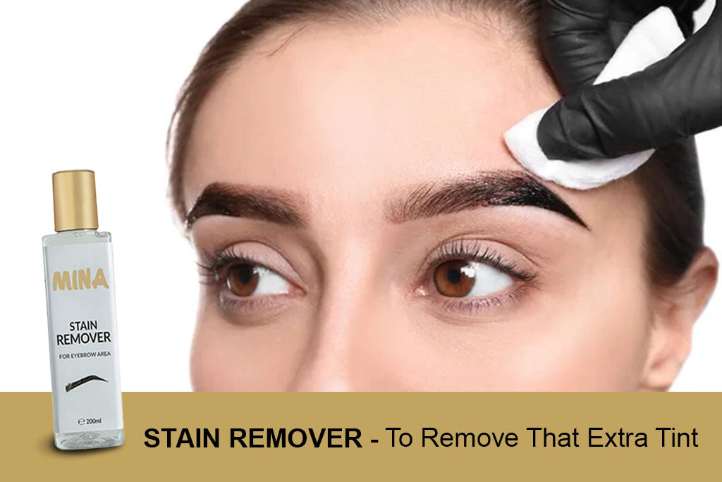 Stain Remover To Remove that Extra Tint IBrowhenna