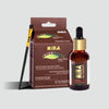 Medium Brown Henna -  Eyebrow Tinting Brush -  Eyebrow Nourishing Oil Combo