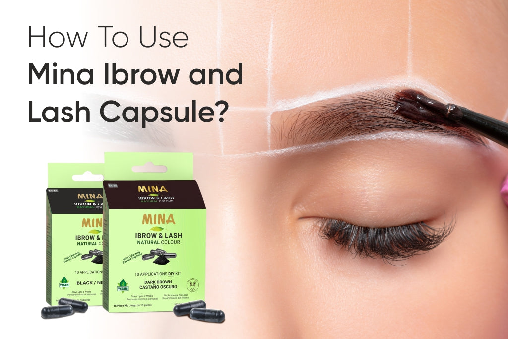 How To Use Mina Ibrow and Lash Capsule?