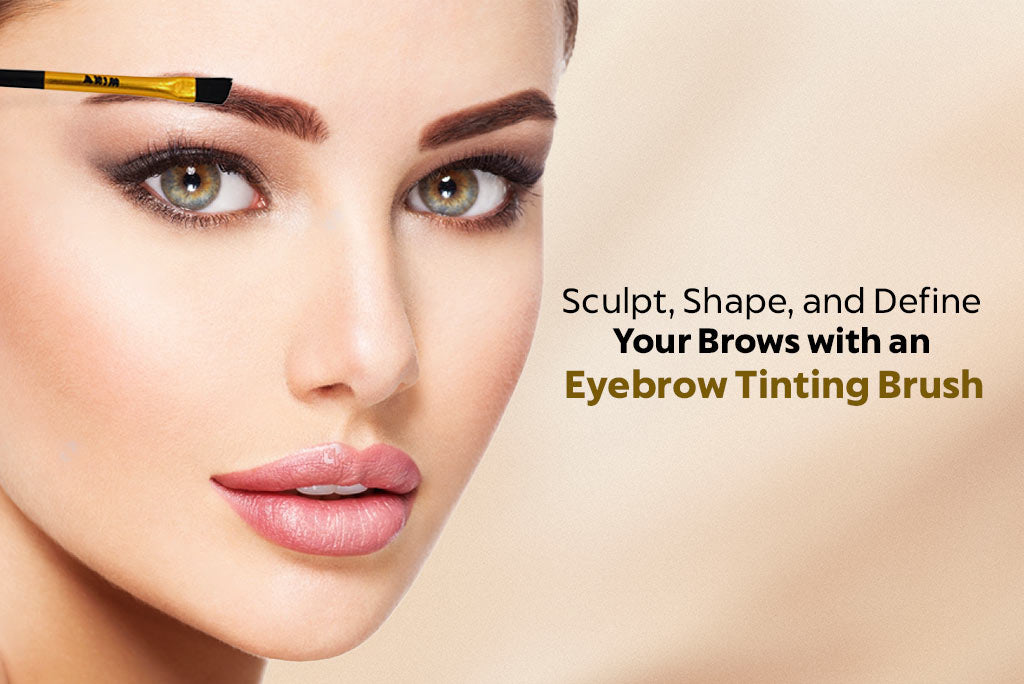 Sculpt, Shape, and Define Your Brows with an Eyebrow Tinting Brush