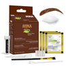 Medium Brown Henna color regular kit with Brush