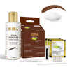 Medium Brown Henna color regular kit with Stain Remover