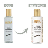 Stain remover ibrowhenna before and after