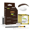 Dark Brown Henna color regular kit with Brush