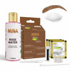 Light Brown Henna color regular kit with Rose water for Henna fixing solution