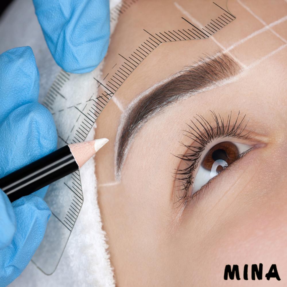 Mina Eyebrow Microblading Ruler (2 Pcs)