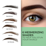 Brow Henna College Kit - For Brow Tint Trainees (6 Shades)