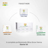 Brow Henna Professional Starter Kit - Cool Tone - for ibrow - for eyebrow