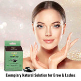 Ibrow & Lash Natural Dark Brown Colour - eyebrow and lashes