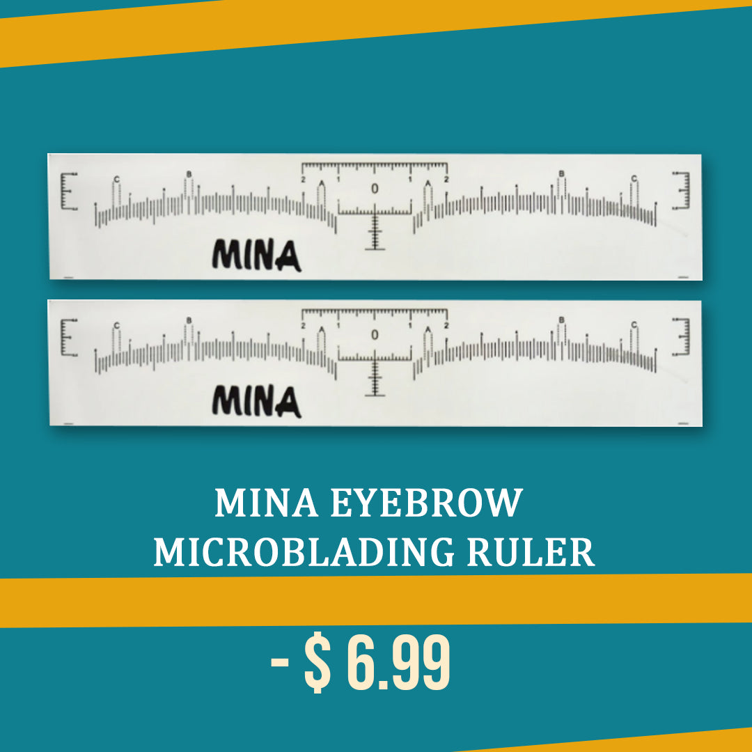 Mina Eyebrow Microblading Ruler (2 Pcs)