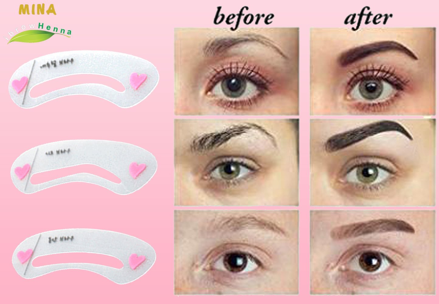 Brow stencils on sale